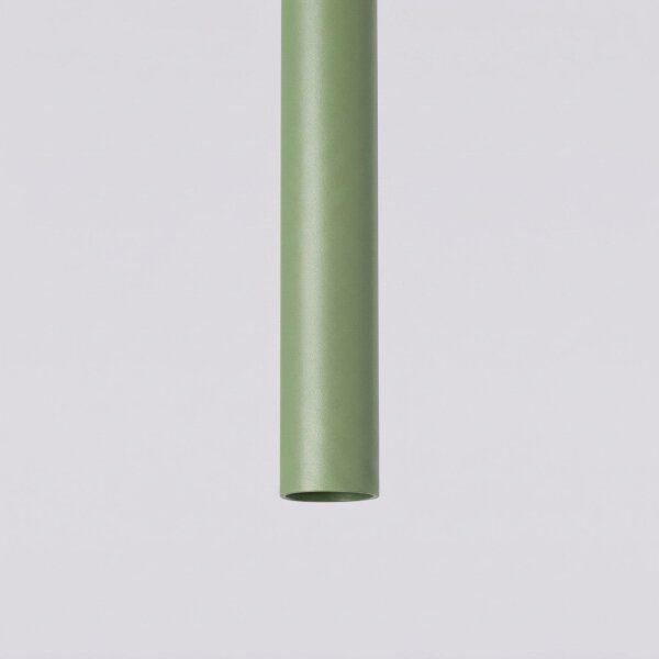 Pendelleuchte Stahl Salbei G9 Ø19,5 cm modern