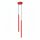 Pendelleuchte Stahl Rot G9 Ø15 cm modern rund