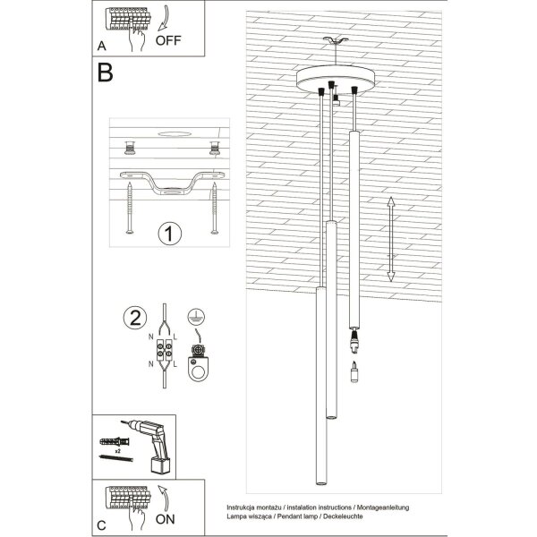 Pendelleuchte Stahl Braun G9 Ø19,5 cm modern rund