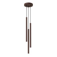 Pendelleuchte Stahl Braun G9 &Oslash;19,5 cm modern rund