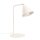 Tischleuchte flexibel Stahl Beige E14 H:35 cm