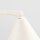 Tischleuchte flexibel Stahl Beige E14 H:35 cm