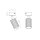 Deckenspot flexibel Aluminium Weiß GU10 Ø6,5 cm