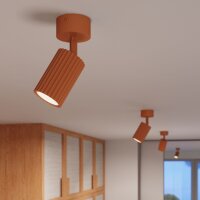 Deckenstrahler flexibel Aluminium GU10 Ø6,5 cm