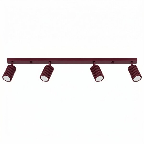 Deckenstrahler schwenkbar Aluminium GU10 L:81 cm modern