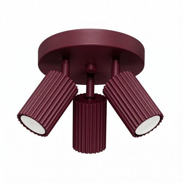 Deckenstrahler schwenkbar Burgund GU10 Ø19,5 cm