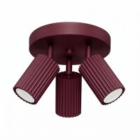 Deckenstrahler schwenkbar Burgund GU10 Ø19,5 cm
