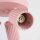 Deckenstrahler flexibel Aluminium Rosa GU10 Ø19,5 cm