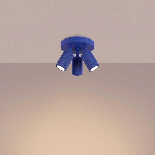 Deckenstrahler flexibel Ultramarin GU10 Ø19,5 cm