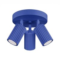 Deckenstrahler flexibel Ultramarin GU10 Ø19,5 cm