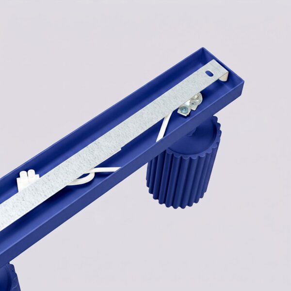 Deckenstrahler Aluminium schwenkbar GU10 L:81 cm