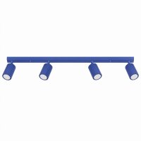 Deckenstrahler Aluminium schwenkbar GU10 L:81 cm
