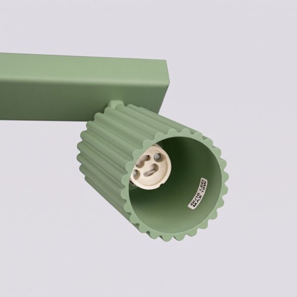 Deckenstrahler schwenkbar Aluminium Salbei GU10 L:81 cm