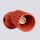 Wandspot schwenkbar Aluminium Rot GU10 H:16 cm Schalter
