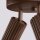 Deckenstrahler verstellbar Braun GU10 Ø19,5 cm rund