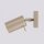 Wandspot verstellbar Stahl Taupe GU10 B:8 cm blendarm