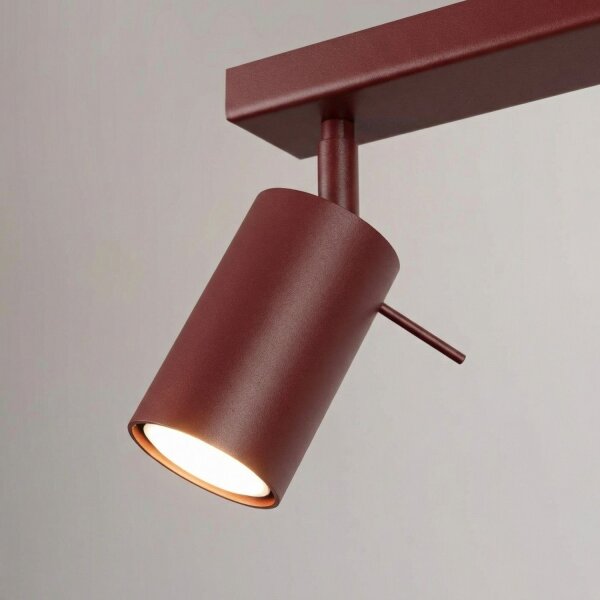 Deckenstrahler flexibel 4-flammig Stahl GU10 L:80 cm