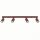 Deckenstrahler flexibel 4-flammig Stahl GU10 L:80 cm