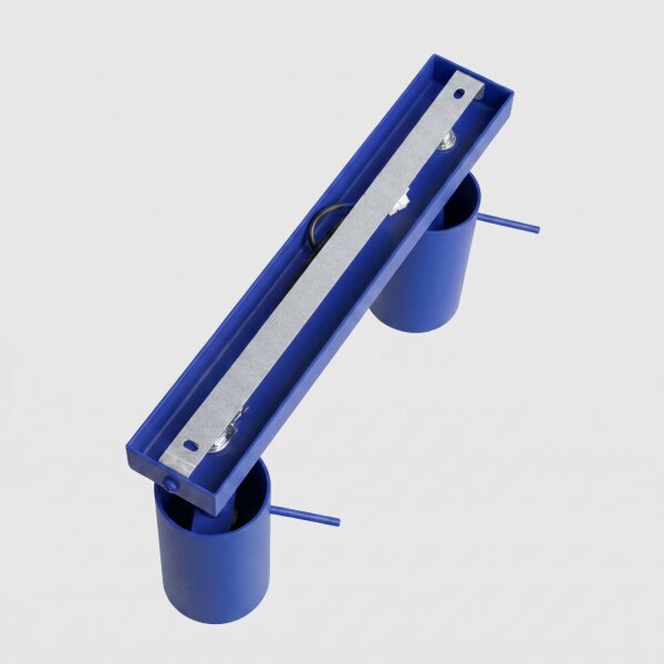 Deckenspot flexibel Ultramarin GU10 2-flammig L:30 cm