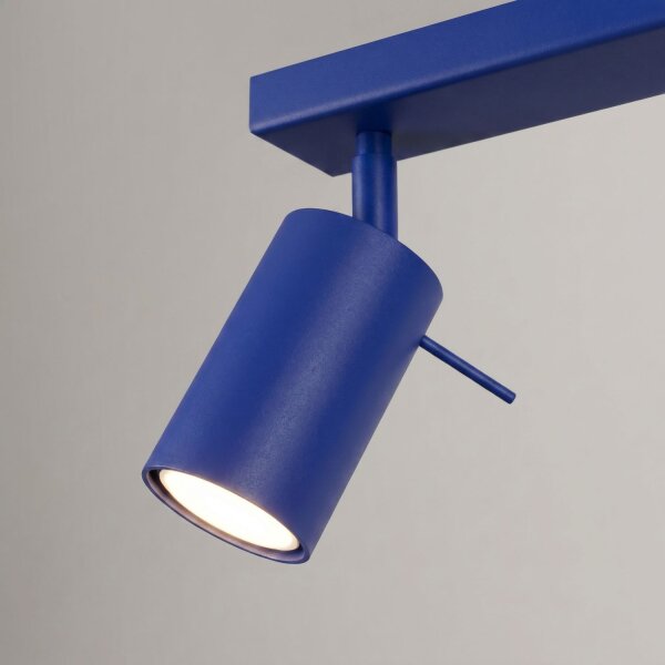 Deckenspot flexibel Ultramarin GU10 2-flammig L:30 cm