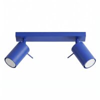 Deckenspot flexibel Ultramarin GU10 2-flammig L:30 cm