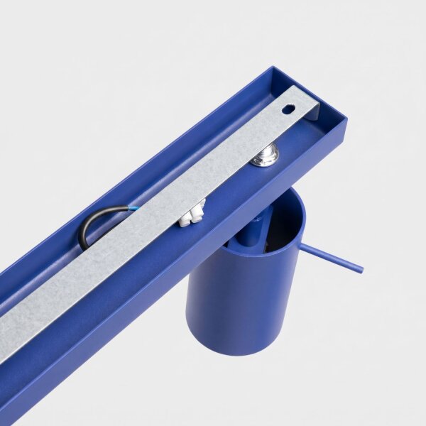 Deckenstrahler verstellbar 4-flammig Stahl GU10 L:80 cm