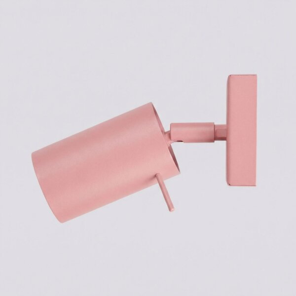 Wandspot verstellbar Stahl Rosa GU10 B:8 cm blendarm