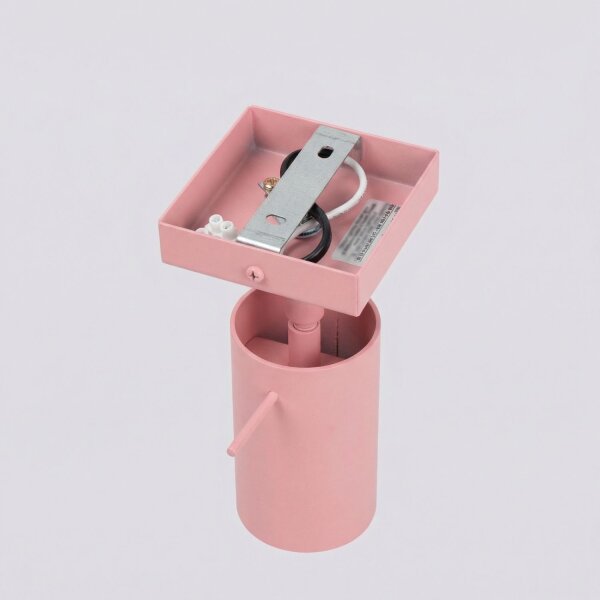 Wandspot verstellbar Stahl Rosa GU10 B:8 cm blendarm