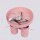 Deckenspot schwenkbar Stahl Rosa GU10 L:25,7 cm modern