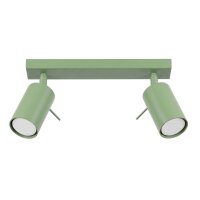Deckenspot verstellbar 2-flammig Stahl GU10 L:30 cm