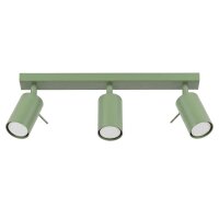 Deckenstrahler flexibel Stahl 3-flammig GU10 L:45 cm