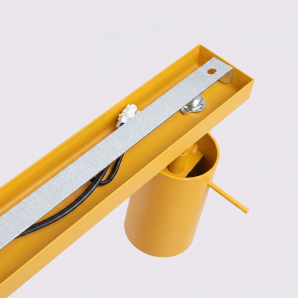 Deckenspot verstellbar 6-flammig Stahl GU10 L:118 cm
