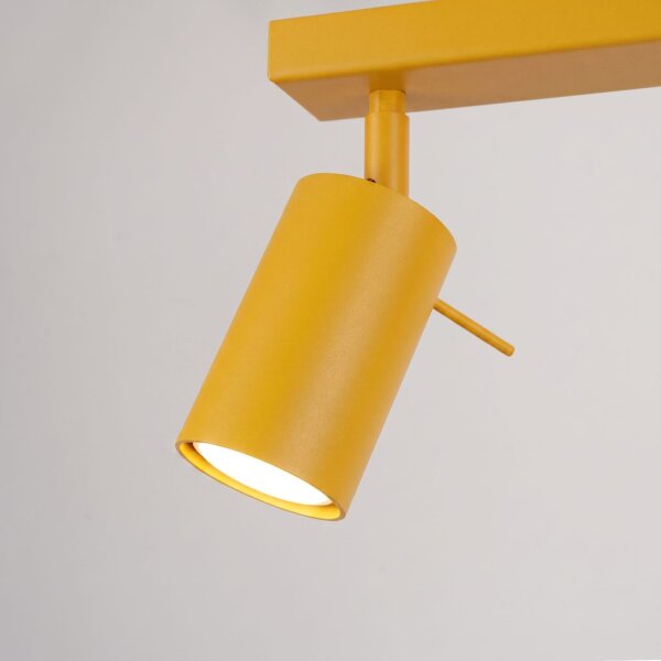 Deckenspot verstellbar 6-flammig Stahl GU10 L:118 cm
