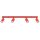 Deckenspot flexibel 4-flammig Stahl Rot GU10 L:80 cm