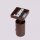Wandspot verstellbar Stahl Braun GU10 B:8 cm blendarm