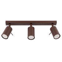 Deckenstrahler flexibel 3-flammig Stahl GU10 L:45 cm