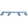 Deckenlampe schwenkbar 4-flammig Hellblau GU10 L:80 cm