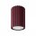 Aufbaustrahler Aluminium Burgund GU10 Ø6,5 cm