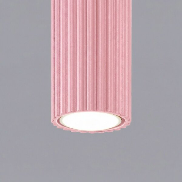 Aufbauspot Aluminium Rosa GU10 Ø6,5 cm blendarm modern