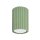 Aufbauspot Aluminium Salbei GU10 Ø6,5 cm blendarm