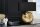 Tischlampe in Gold Schwarz 64 cm E27 Stoff Metall Handarbeit
