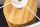 Tischlampe Holz Stoff 48 cm hoch Natur Weiß E27 Unikat