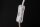 Tischlampe Holz Stoff 48 cm hoch Natur Weiß E27 Unikat