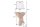 Akku Tischlampe LED Touch Dimmer IP54 Treibholz Metall Unikat