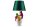 Tischlampe Bunt 55 cm hoch E27 Affen Polyresin Stoff