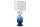 Tischlampe Weiß Blau E27 47 cm Ananas Handarbeit