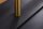 Tischlampe Teakholz Stoff 80 cm breit Schwarz Beige Gold E27