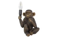 Dekolampe Affe B: 24 cm klein Handarbeit für E14...