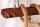 Pendelleuchte Balken Holz Seil 110 cm lang 5x E27 Unikat