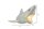 Wandlampe Grau Gold H: 23 cm Hai Figur Handarbeit E27
